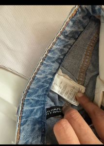 H&amp;M Straight Leg Blue Denim Jeans