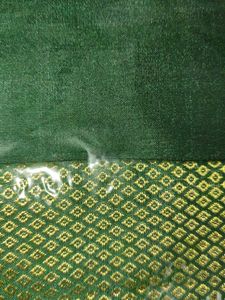Elegant Green Saree with Zari Work