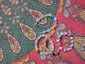 Cute Beaded Bracelets Set-4