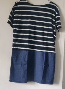 Everyday casual Tshirt dress with patches 😍