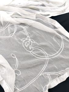 White Dupatta