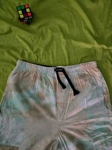 S.E.E.D.S Tie-Dye Utility Cargo Trousers