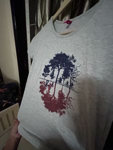 Grey Graphic T-Shirt
