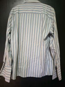 Striped Men's Button-Down Shirt