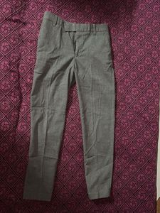 Men's Grey Formal Trousers