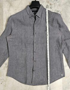 Price drop 🔥🔥🔥Premium Men's Grey Soft Linen Shi