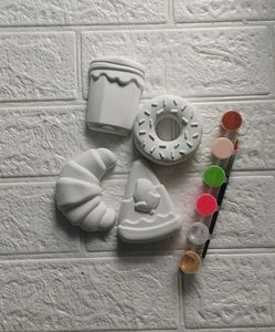 DIY Paintable Craft Kit - Food Theme