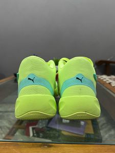 Puma Lime Green Basketball Shoes
