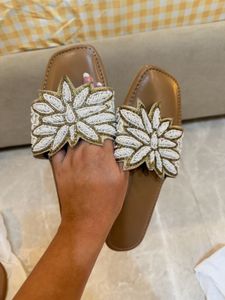 Embellished Floral Slides check details