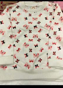 Cute Butterfly Print Pajama Set