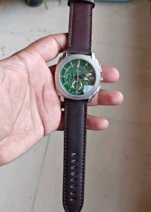 Fossil Watch Green Dail