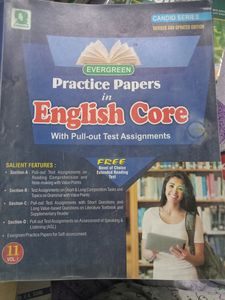 English Core Practice Paper , Class 11