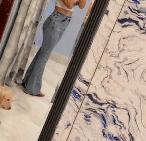 High Waisted Flare Jeans