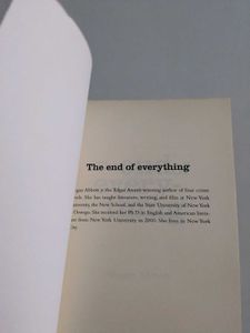 The End of Everything by Megan Abbott
