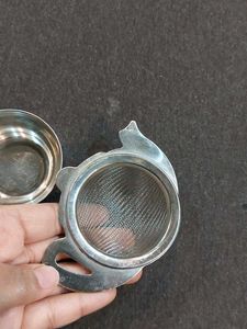 Stainless Steel Tea Strainer with bowl