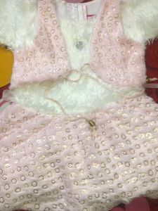 Girl Winter Party Frock 3-9 Month