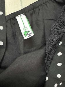 Black &amp; White Polka Dots