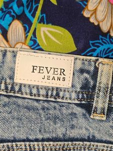 Acid Wash Wide Leg Jeans