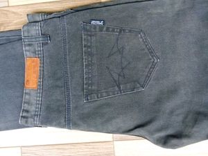 Classic Dark Grey Denim Jeans