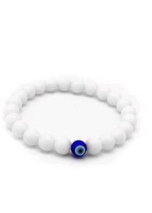White Stone Bracelet