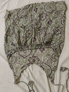 Bohemian Print Halter Top