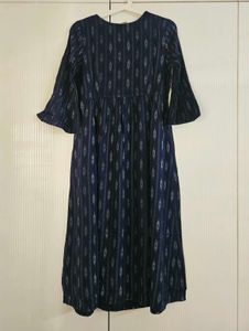 Elegant Blue Printed Kurta