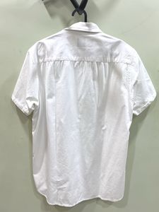 Men's White Short Sleeve Shirt