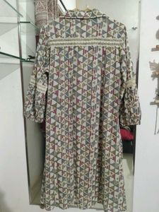 Abstract Printed Cotton Kurti
