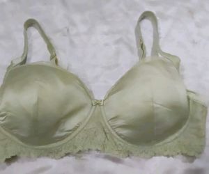 Light Green Lace Bra