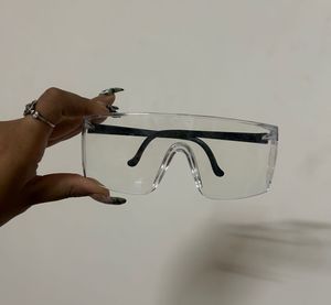 Clear Y2K UV Glasses