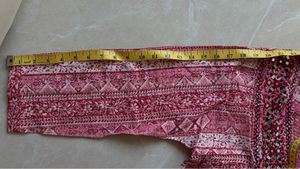 Boho Pink Printed Tunic with Embellishments