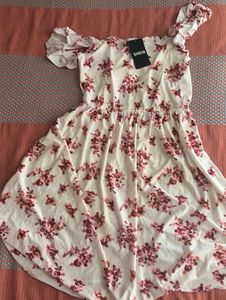 Floral Off-Shoulder Dress