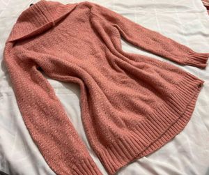🎉Buy1 Get1 Free🎉Pink Knit Sweater R