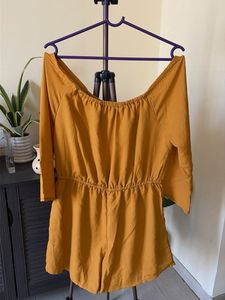 Mustard Yellow Playsuit