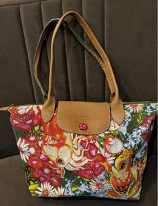 limited edition longchamp Printed Hobo Bag