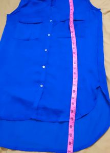 H&amp;M sleeveless blue top