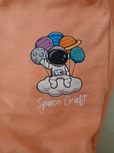 Cute Astronaut Space Craft T-Shirt