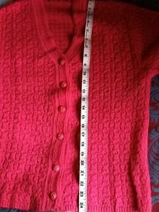 Vintage pink Knit Cardigan