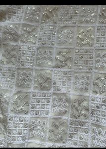 White Chikankari Kurta Set