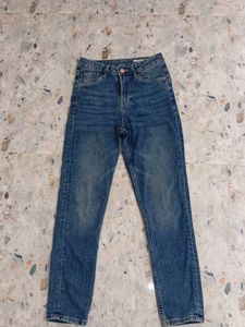 Blue Wash Denim Jeans