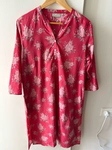 Beautiful Floral Print Kurta