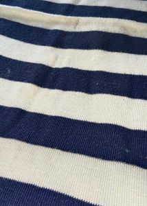 Blue &amp; White Striped Tank Top