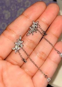 Silver Drop Earrings