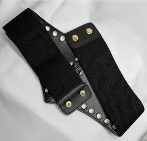 Goth Lace-Up Wide Belt