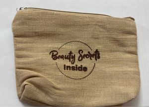 Pilgrim Jute Makeup Pouch