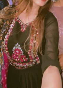 black sharara set🖤