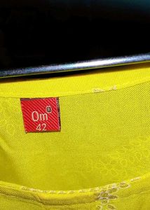 Beautiful Lemon Yellow Kurti