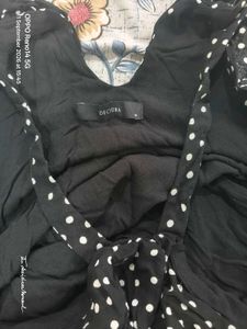 Chic Polka Dot Off-Shoulder Top