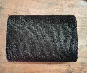 Black Beaded Clutch