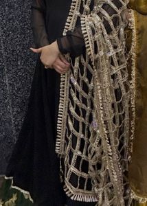 Trendy mirror dupatta